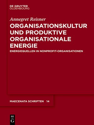 cover image of Organisationskultur und Produktive Organisationale Energie